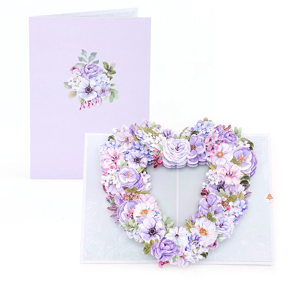 Pop-Up Grußkarten – Elegante Blumenkarten 💌