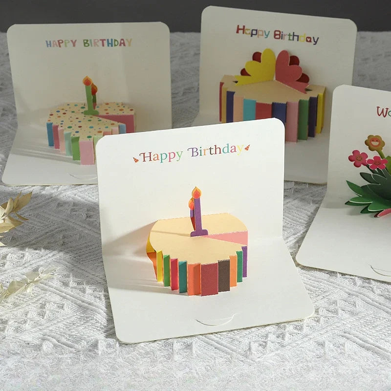 3D Pop-Up Geburtstagskarte mit Umschlag 🎂💌