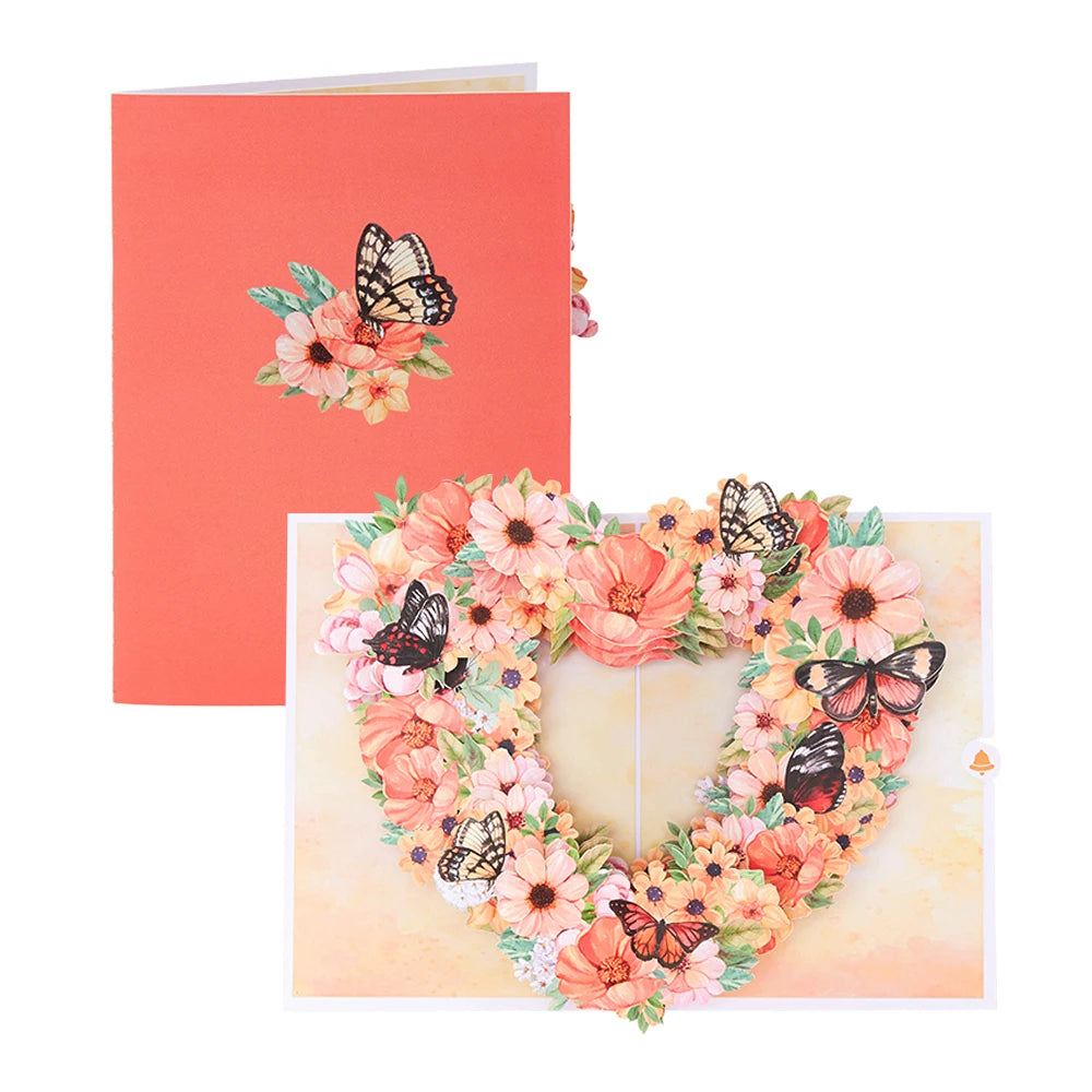 Pop-Up Grußkarten – Elegante Blumenkarten 💌
