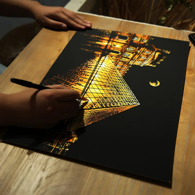 Urban Scrape Painting Ⅲ
