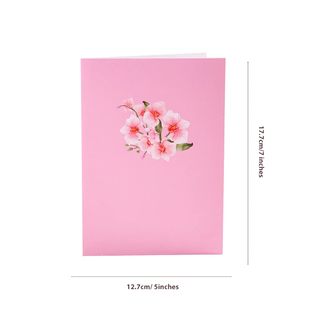 Pop-Up Grußkarten – Elegante Blumenkarten 💌