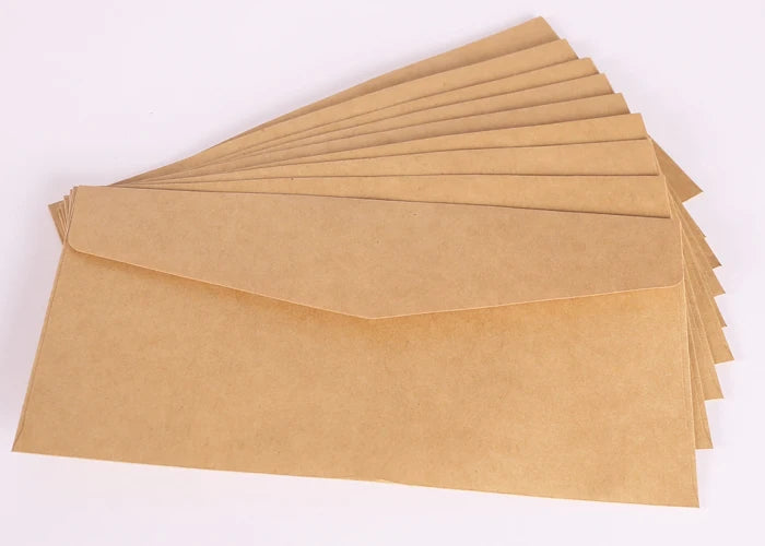 10 Briefumschläge 22x11cm