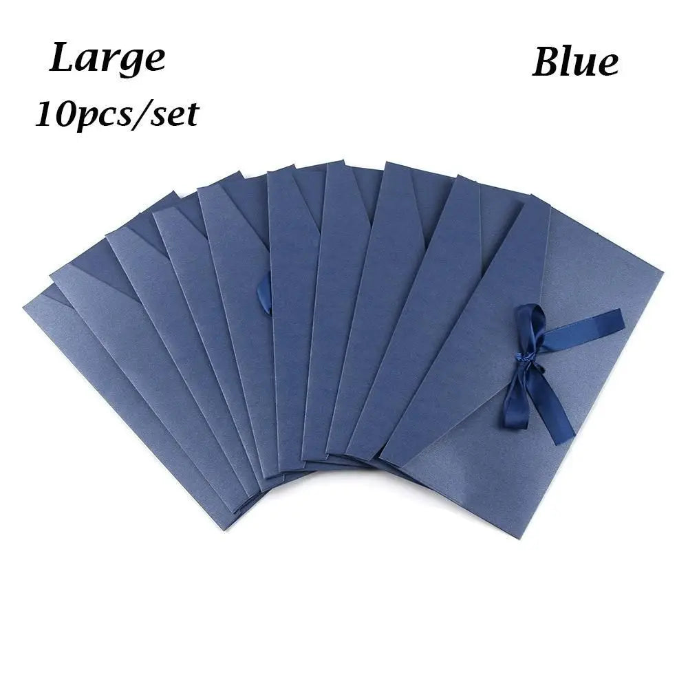 Edle Umschläge aus Perlglanzpapier – 10er-Set