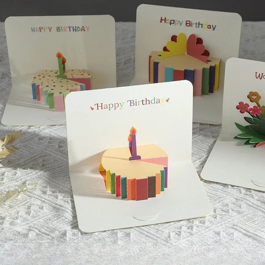 3D Pop-Up Geburtstagskarte mit Umschlag 🎂💌