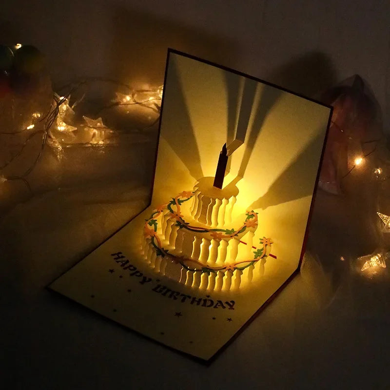 3D Pop-Up Geburtstagskarte ✨