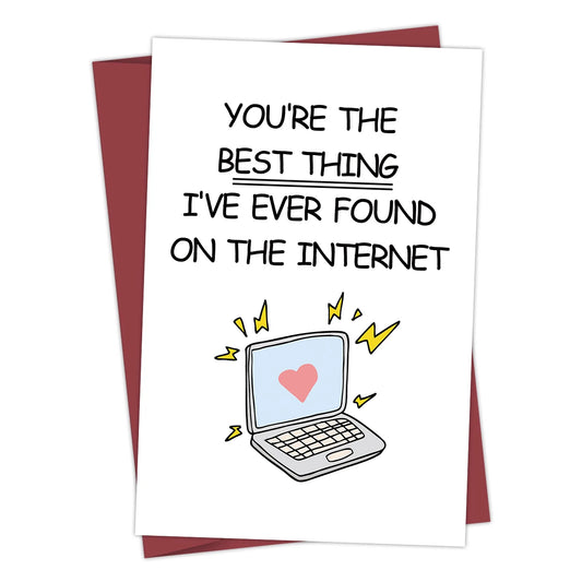 💌 Funny Online Dating Card