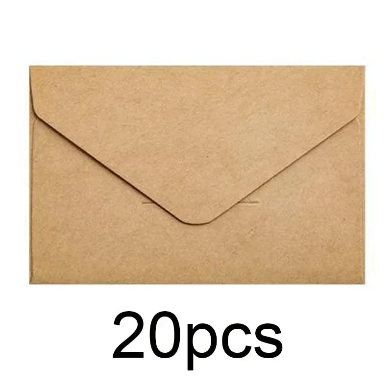 20er-Set Klassische Mini-Umschläge