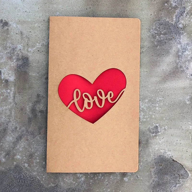 💌 Hollow Design Grußkarte – Perfekt für besondere Anlässe ✨