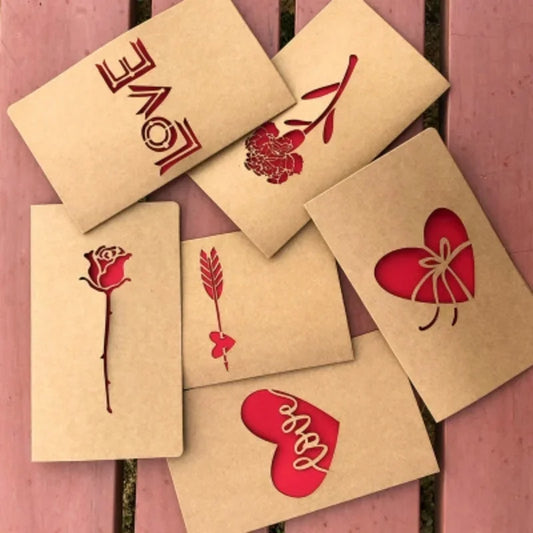 💌 Hollow Design Grußkarte – Perfekt für besondere Anlässe ✨
